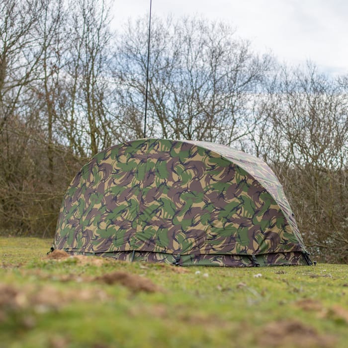 Advanta Discovery CCX One Night Stand Fishing Bivvy V2 Overwrap In Use 2