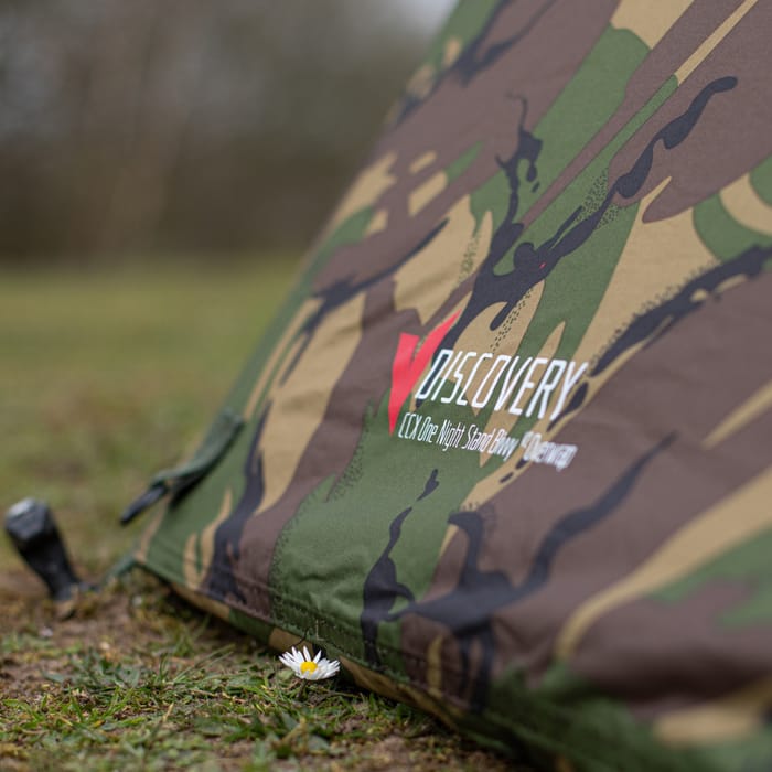 Advanta Discovery CCX One Night Stand Fishing Bivvy V2 Overwrap Logo