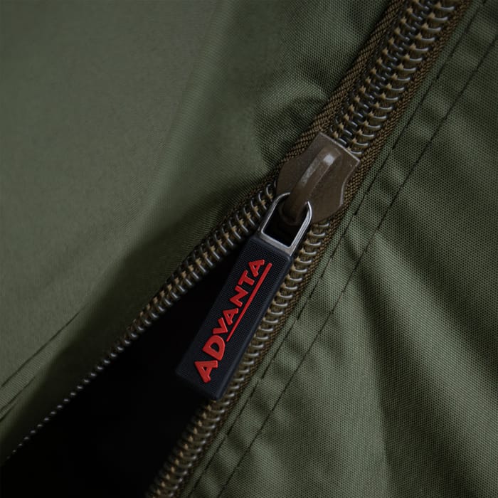Advanta Discovery CX One Night Stand Fishing Bivvy V2 Overwrap Close Up Zip