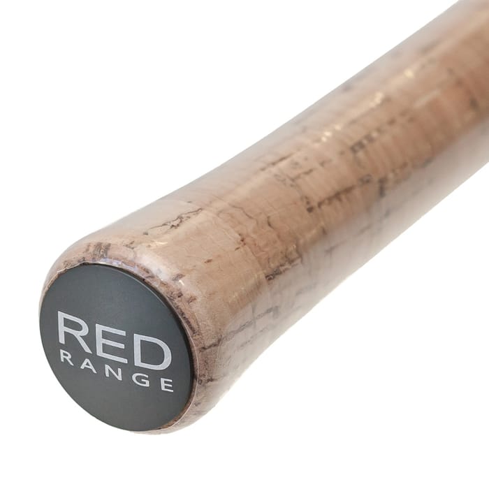 Drennan Red Range Carp Feeder Fishing Rod Close Up Butt Cap
