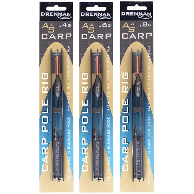 Drennan AS4 Carp Pole Rigs