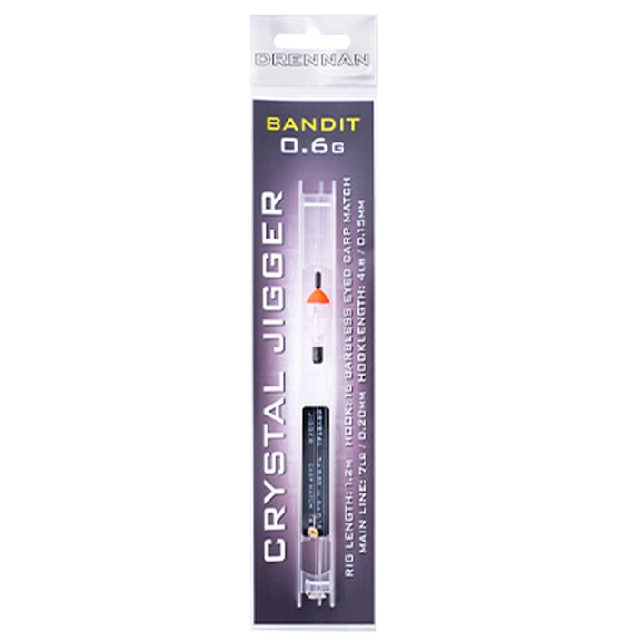 Drennan Crystal Jigger Bandit Rigs 0.6g
