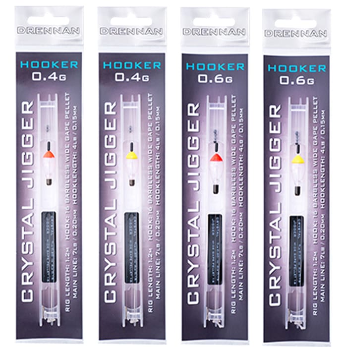 Drennan Crystal Jigger Hooker Rigs 1