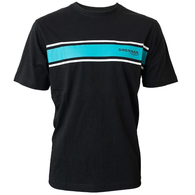 Drennan DR T-Shirt - Aqua Stripe