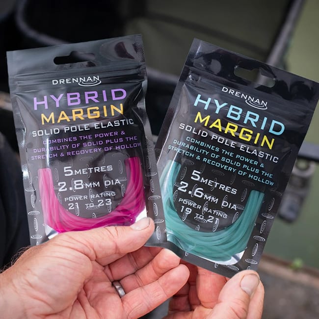Drennan Hybrid Solid Margin Pole Elastic 5m