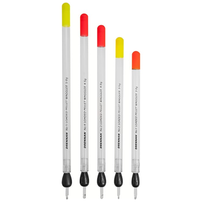Drennan Loaded Pellet Fishing Waggler Sizes
