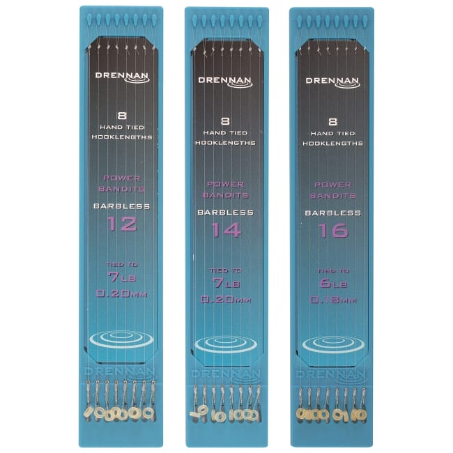 Drennan Power Bandit Hook to Nylon 6 Inch