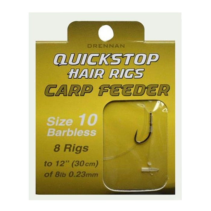 Drennan Quickstop Carp Fishing Feeder Hair Rigs
