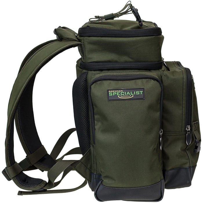 Drennan Specialist Compact 30L Fishing Rucksack Padded Shoulder Straps