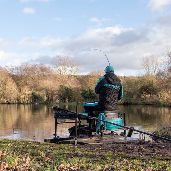 Drennan Vertex 11ft Carp Waggler Fishing Rod In Use 2