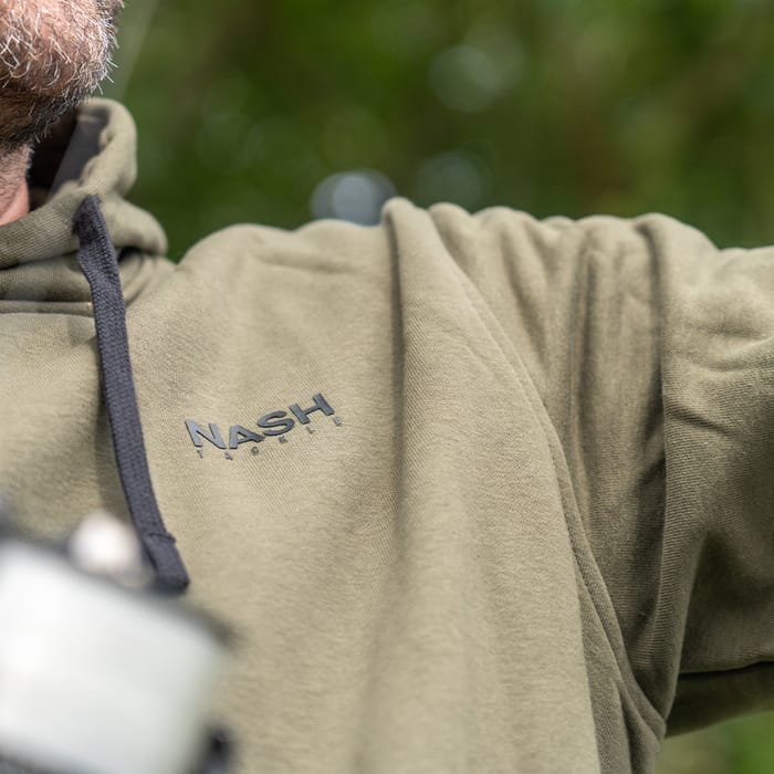 Nash Make It Happen Fish Logo Green Hoodie 8