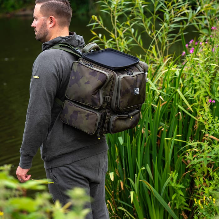 RidgeMonkey Ruggage 40L Rucksack + Accessory Case Bundle 8