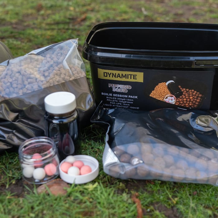 Dynamite Baits Session Pack - Peppered Squid