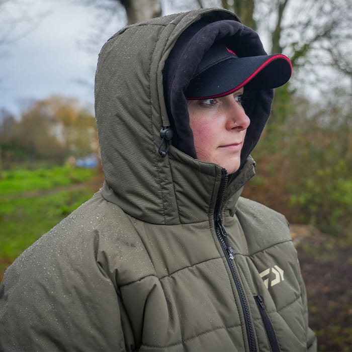 Daiwa Ultra Carp Fishing Jacket In Use 5