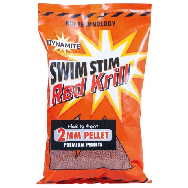 Dynamite Baits Swim Stim Red Krill Carp Pellets