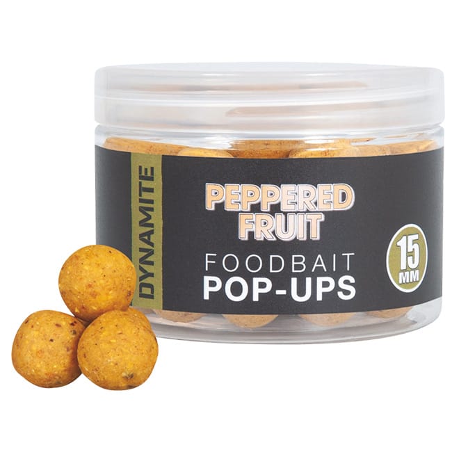 Dynamite Baits Food Bait Pop Ups - Peppered Fruit