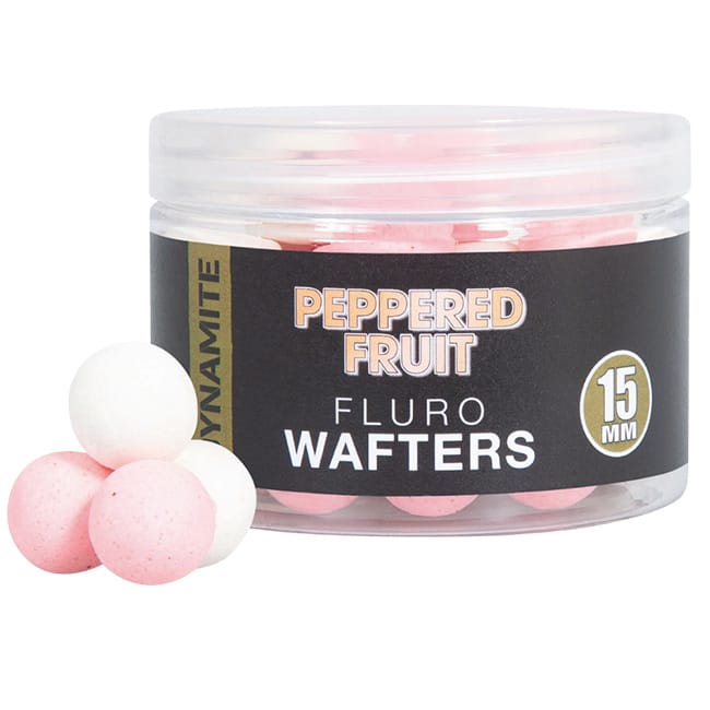 Dynamite Baits Fluro Wafters - Peppered Fruit