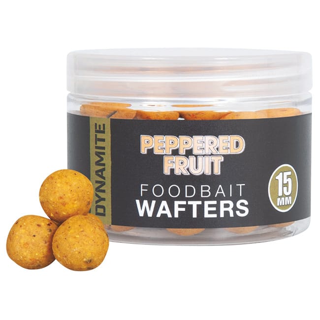 Dynamite Baits Food Bait Wafters - Peppered Fruit
