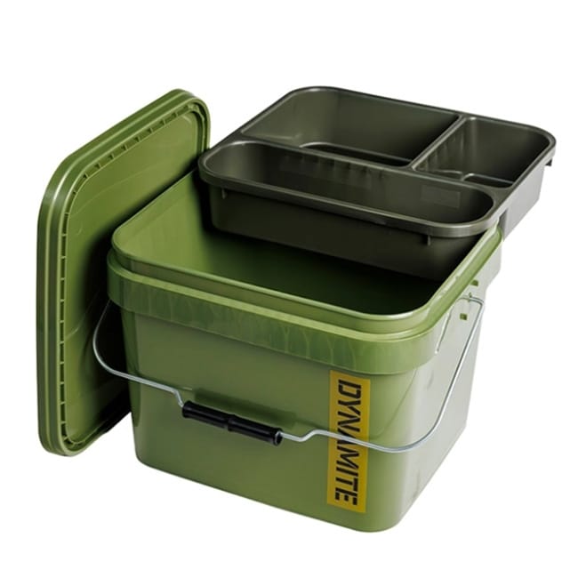 Dynamite Baits Square Carp Bucket 10L