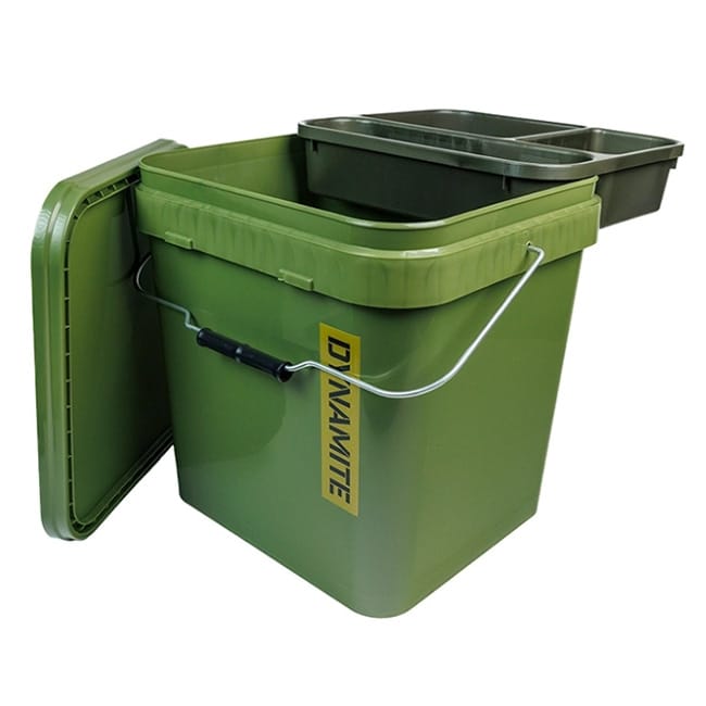 Dynamite Baits Square Carp Bucket 17L