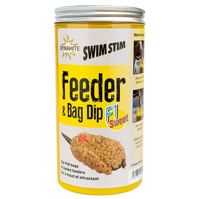 Dynamite Baits Swim Stim Feeder & Bag Dip 500ml - F1 Sweet