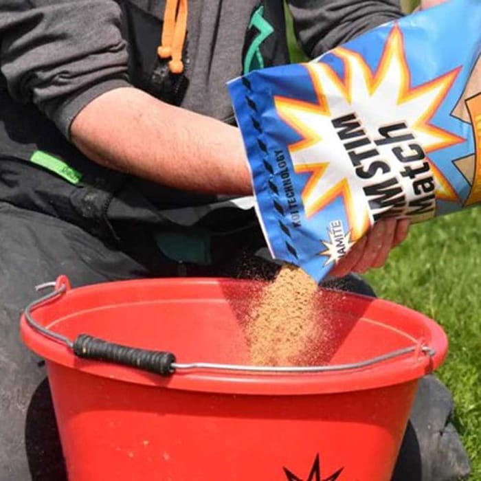 Dynamite Baits Swim Stim Margin Fishing Bait Mix 1.8kg In Use 1