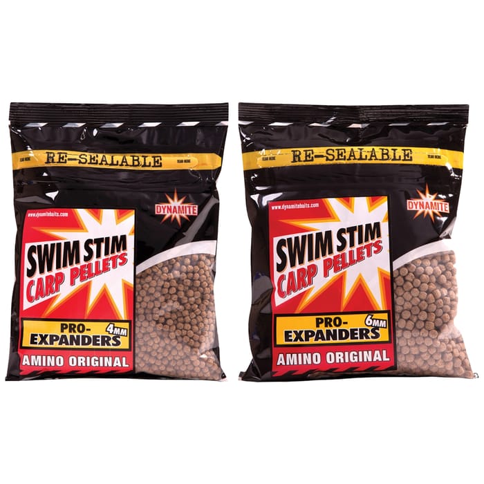 Dynamite Baits Swim Stim Pro Expanders Amino Original 4mm and 6mm