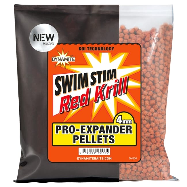 Dynamite Baits Swim Stim Red Krill Pro-Expander Pellets 300g