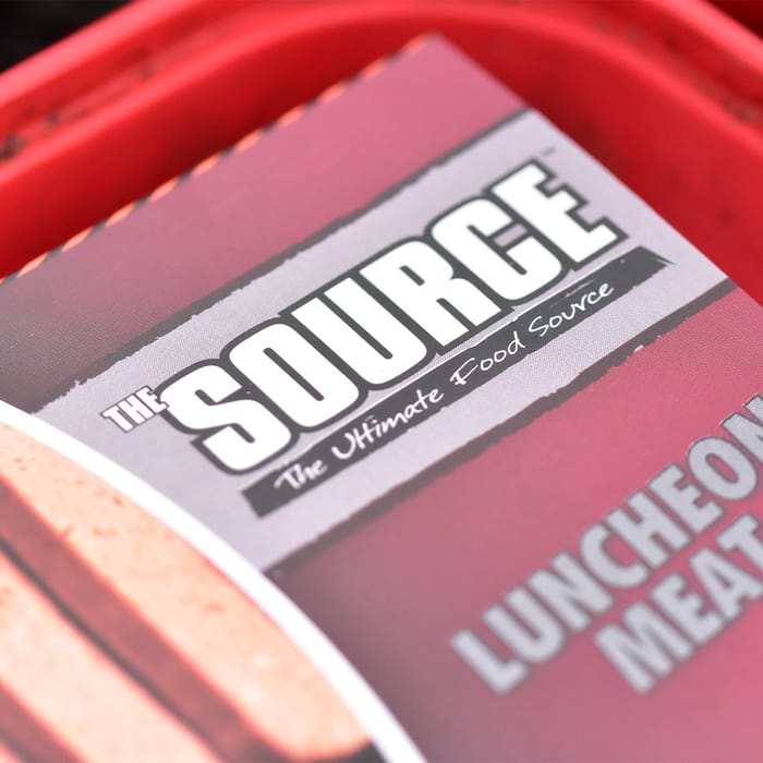 Dynamite Baits The Source Luncheon Meat 250g Close Up 3