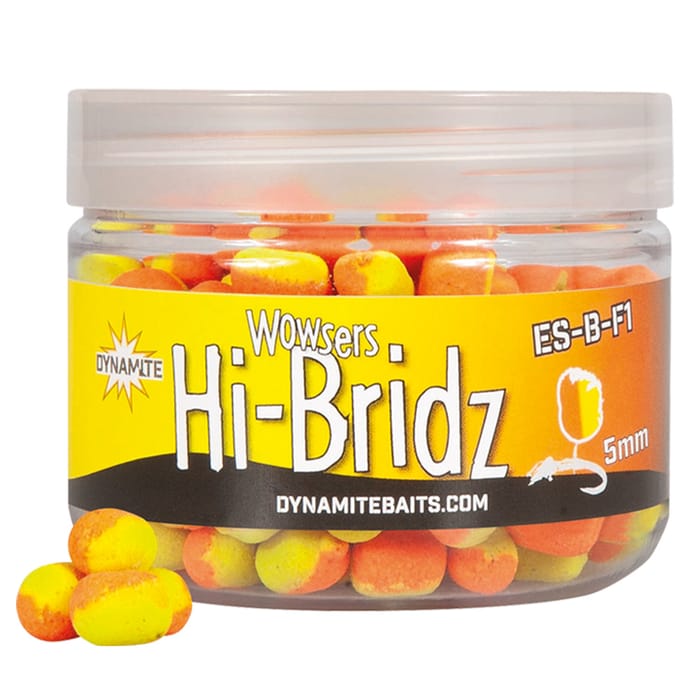 Dynamite Baits Wowsers Hi-Bridz Wafters ES-B-F1 Yellow & Orange 1