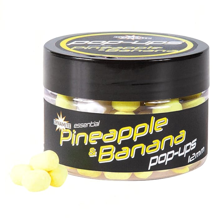 Dynamite Baits Fluro Pop Ups - Pineapple & Banana 1