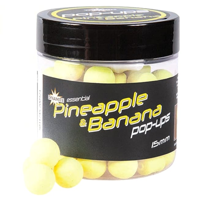 Dynamite Baits Fluro Pop Ups - Pineapple & Banana