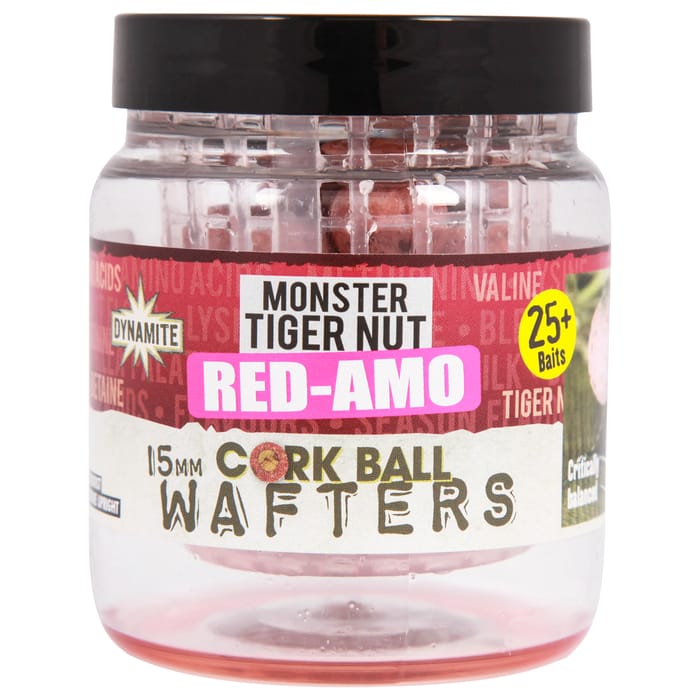 Dynamite Baits Monster Tiger Nut Red-AMO Corkball Wafter 15mm