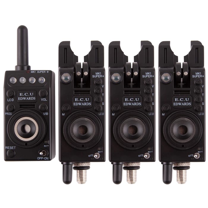ECU MK1 Super+ Compact Remote Bite Alarm Set