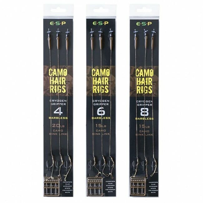ESP Camo Hair Rig Gripper - Barbless