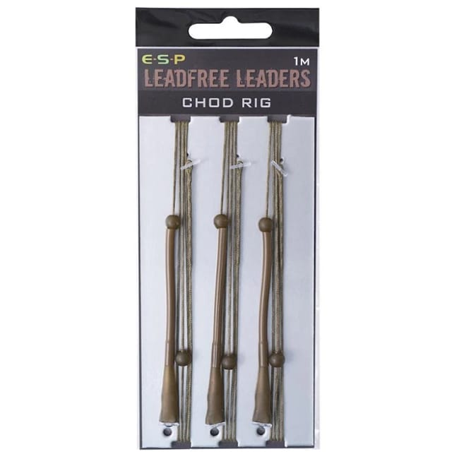 ESP Lead Free Leaders Chod Rig 1m - Brown