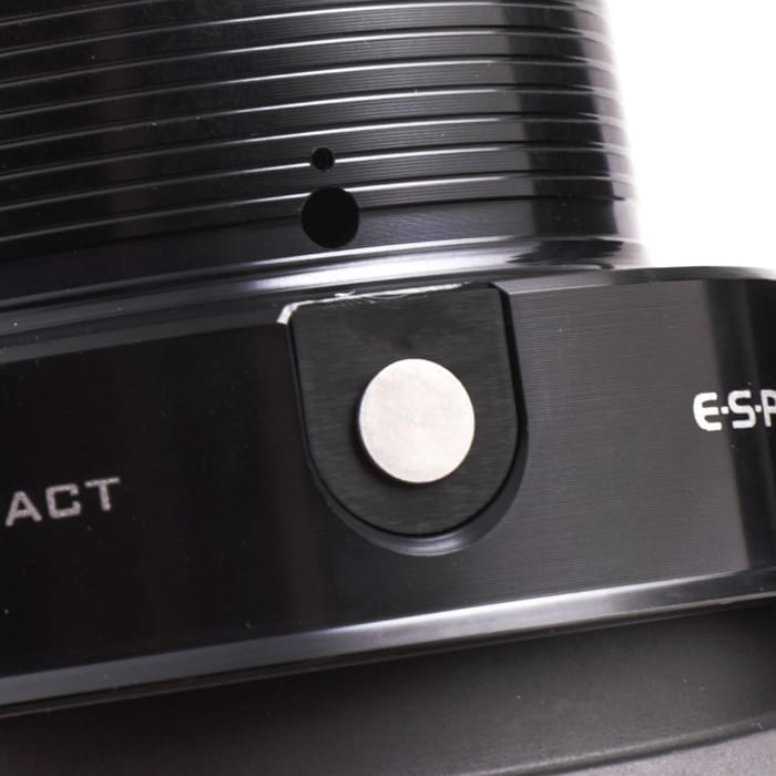 ESP Onyx Compact Big Pit Reel Close Up 4