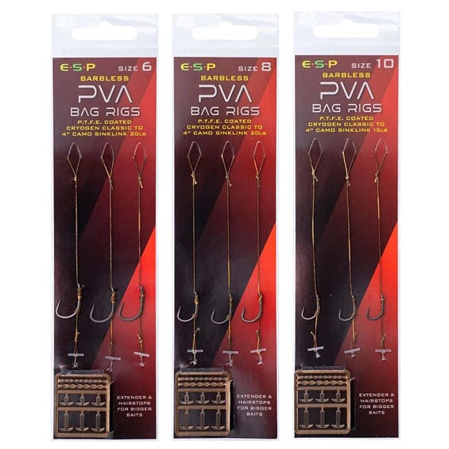 ESP PVA Bag Rigs - Barbless