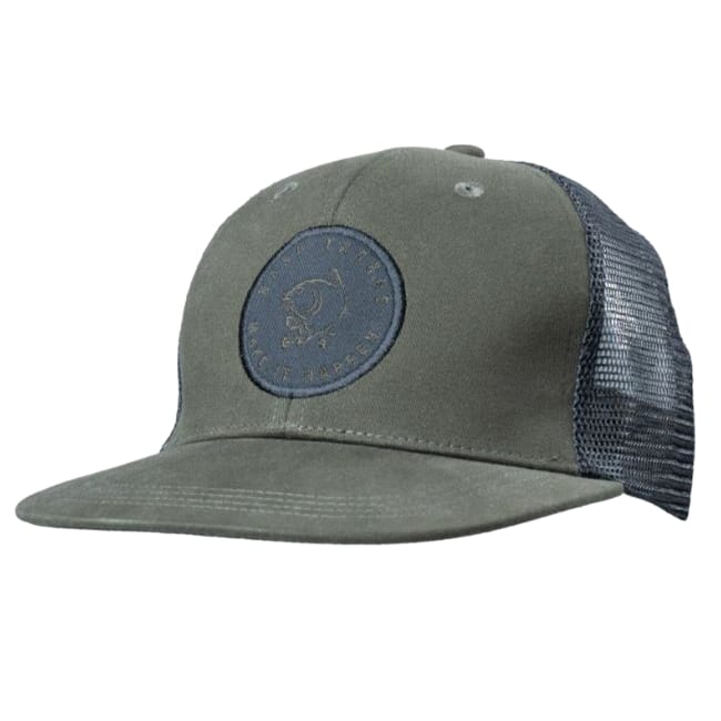 Nash Make It Happen Carp Logo Trucker Cap - Green 