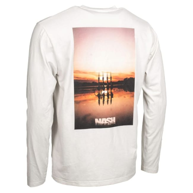 Nash Make It Happen Sunset Long Sleeve T-Shirt - Ecru