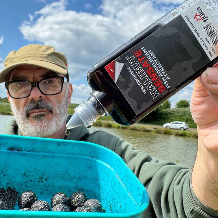 Fjuka Sensate Halibut Fish Accelerent Liquid 100ml In Use 1