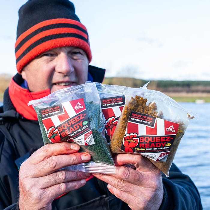 Fjuka Squeez-Ready Method Pellets - Red 1