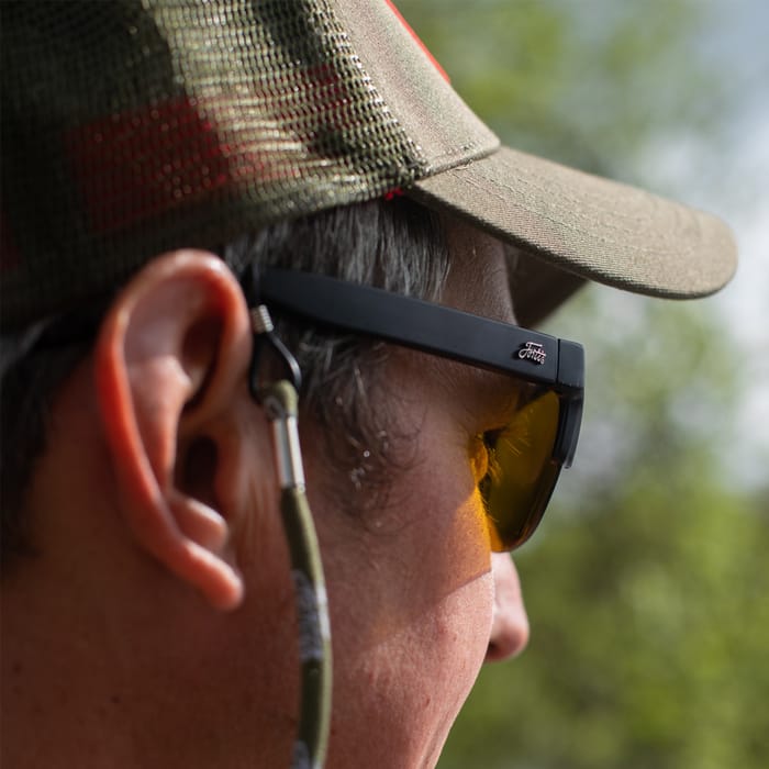 Fortis Bays LITE Amber AM PM Fishing Sunglasses In Use 2