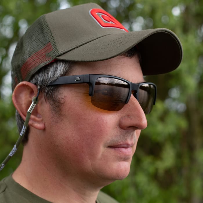 Fortis Bays LITE Amber AM PM Fishing Sunglasses In Use 3