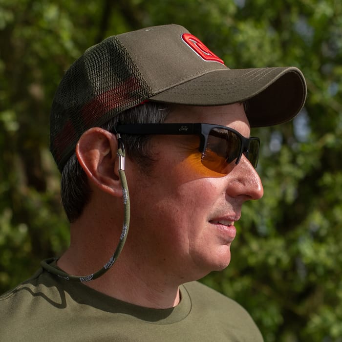 Fortis Bays LITE Amber AM PM Fishing Sunglasses In Use 4