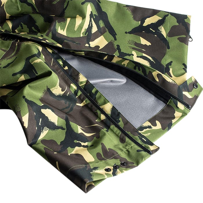 Fortis Marine Fishing Trousers DPM Close Up Zip