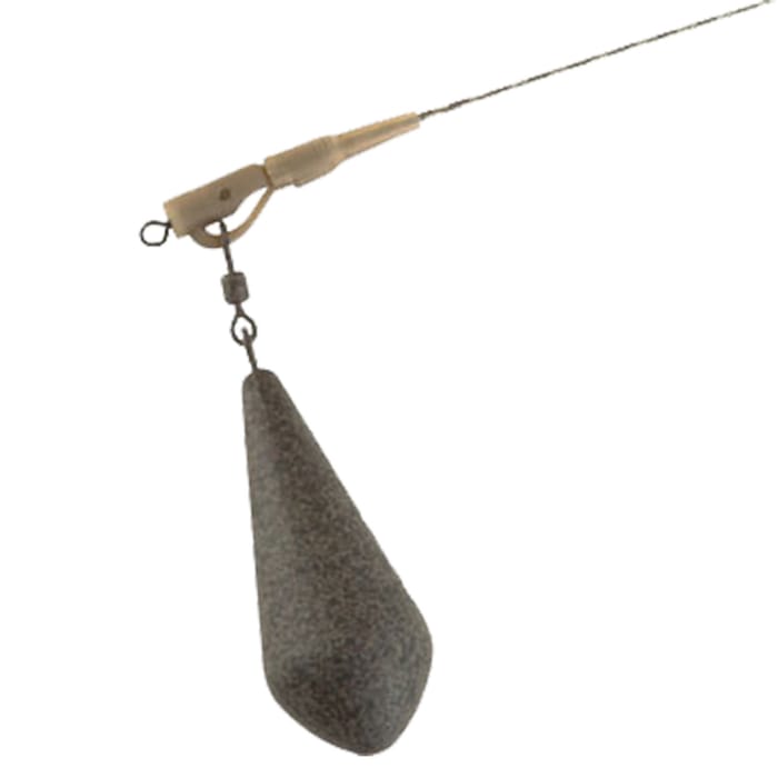 Fox Edges Safety Lead Fishing Clips & Pegs In Use 1