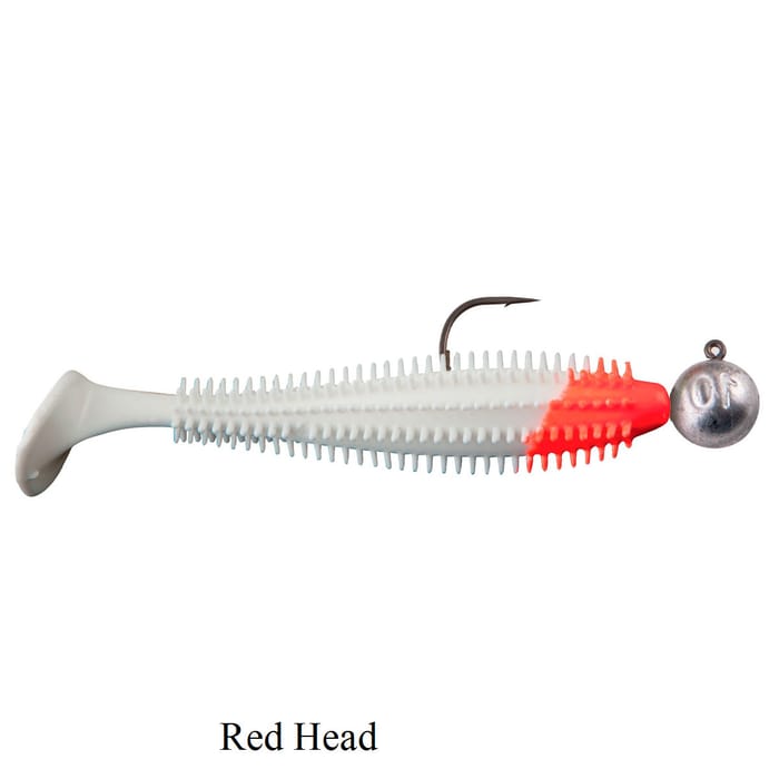 Fox Rage Spikey Shad Loaded Red Head