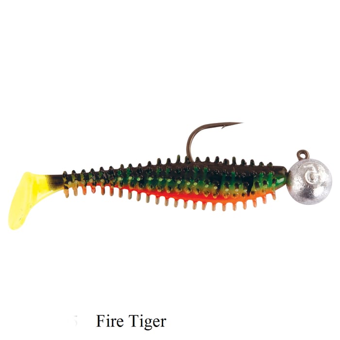 Fox Rage Spikey Shad Loaded Fire Tiger