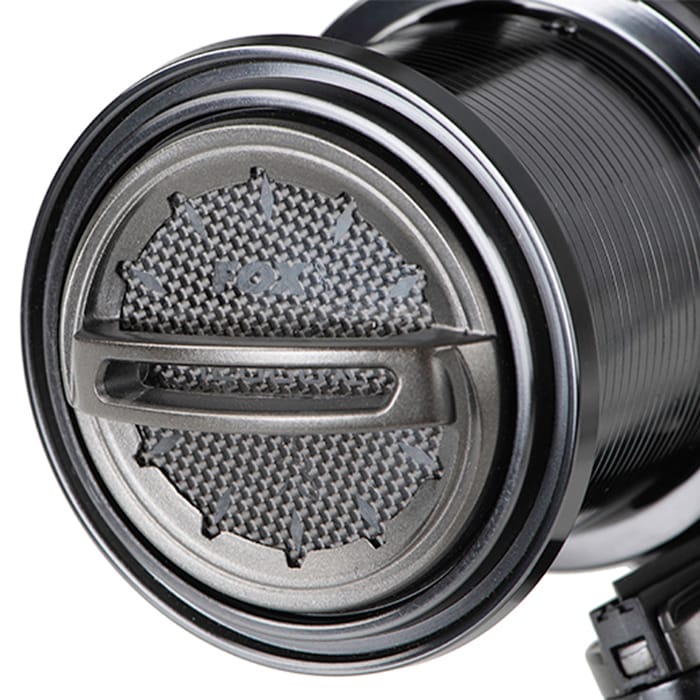 Fox 14000 XC Big Pit Fishing Reel Close Up 1